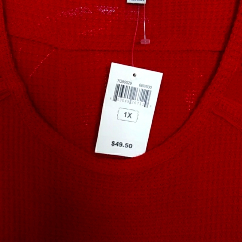 Light weight thermal textured top